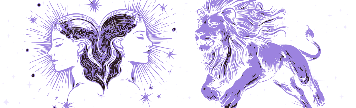 Близнецы и Лев