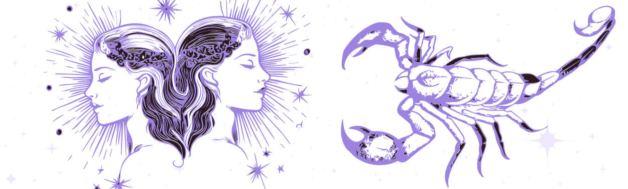 Скорпион и Близнецы