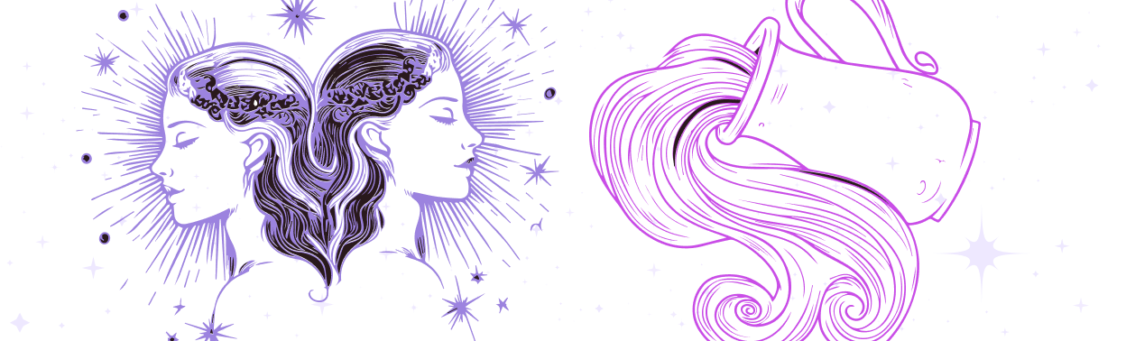 Водолей и Близнецы