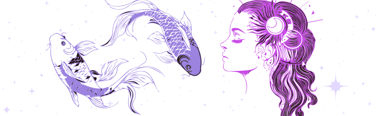 Рыбы и Дева