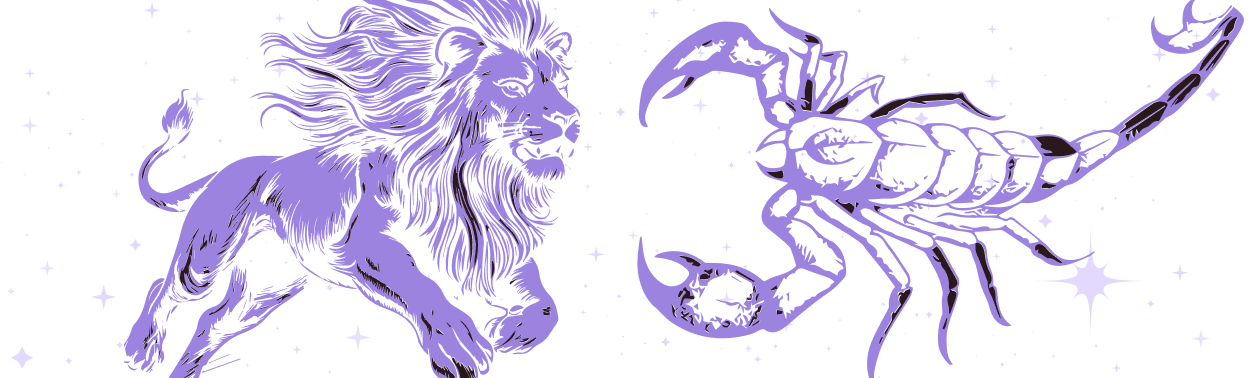 Скорпион и Лев