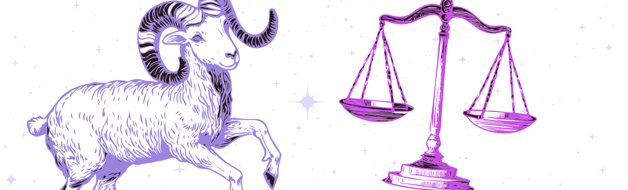 Овен и Весы