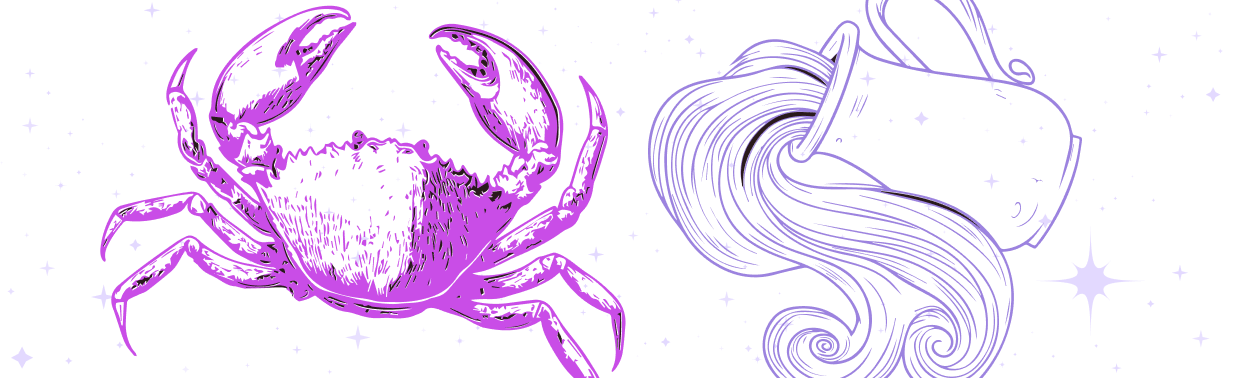 Рак и Водолей