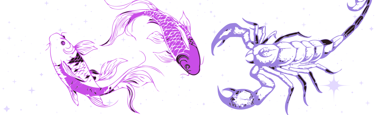 Рыбы и Скорпион