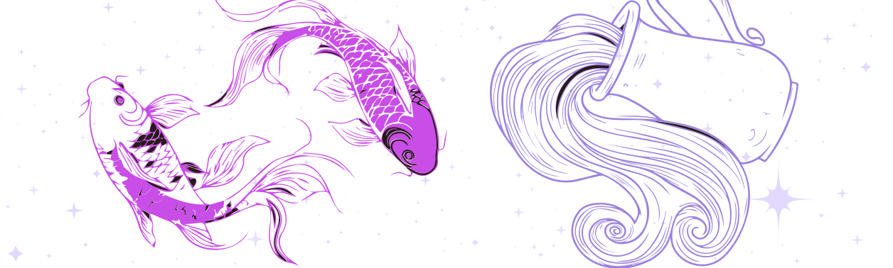 Рыбы и Водолей