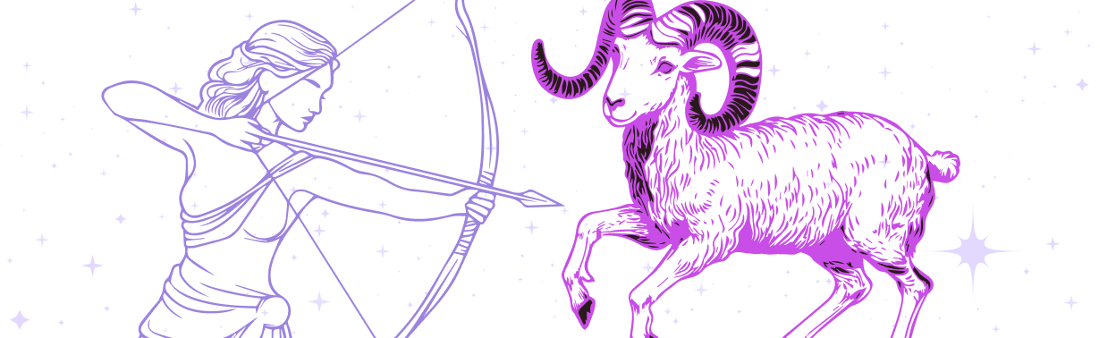 Стрелец и Овен