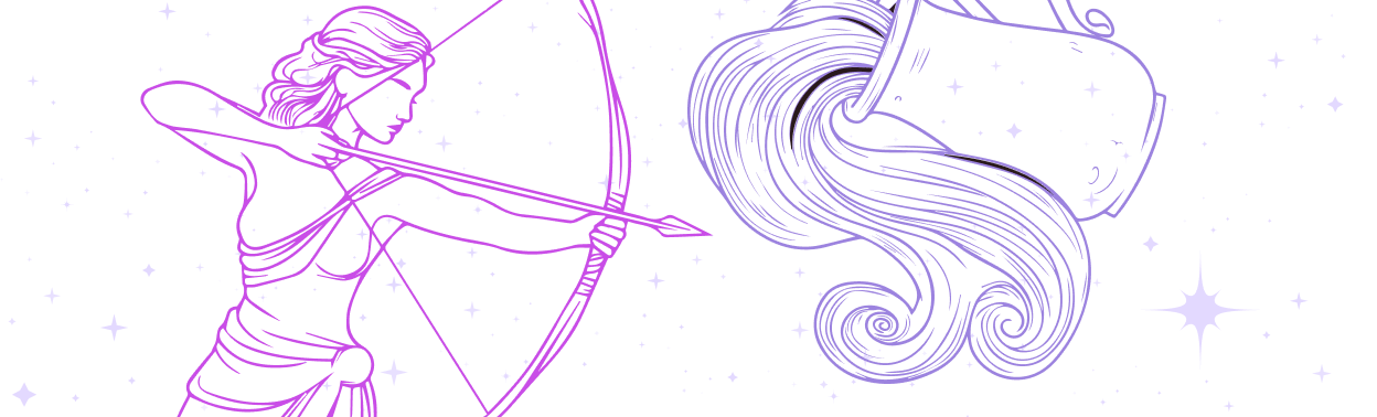 Водолей и Стрелец