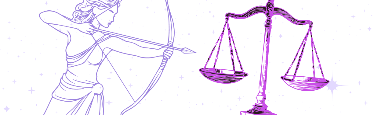 Стрелец и Весы