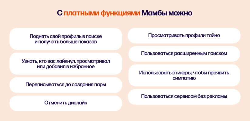 Мифы о банах на Мамбе: что правда, а что выдумка 5 Что можно делать на мамбе с платной подпиской