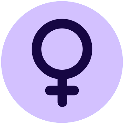 Секс после 50 лет: как мужчинам и женщинам сохранять близость и удовольствие 4 Иконка женский знак